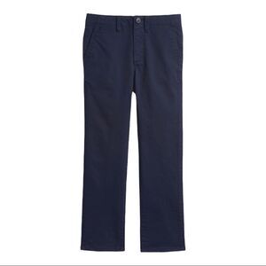 Gap Boys Uniform Lived-In Khakis with Washwell in Dark Night size 14